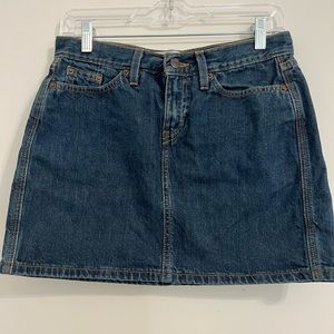 Gap denim mini skirt Size 3/4